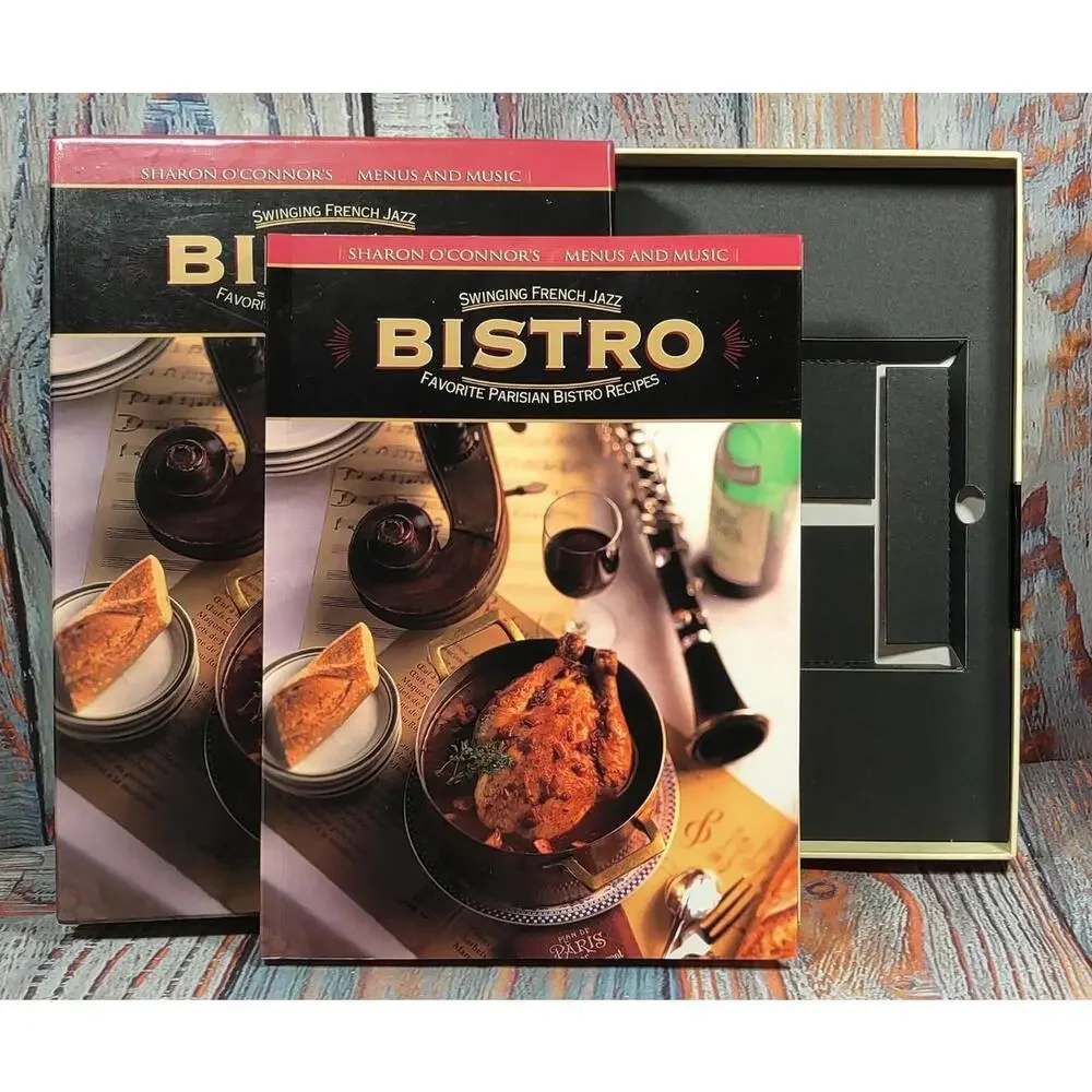 Swinging French Jazz Bistro: Favorite Parisian Bistro Recipes Cookbook - NO DISC